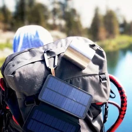 מטען נייד סולארי עוצמתי | סוללת גיבוי 20,000maH