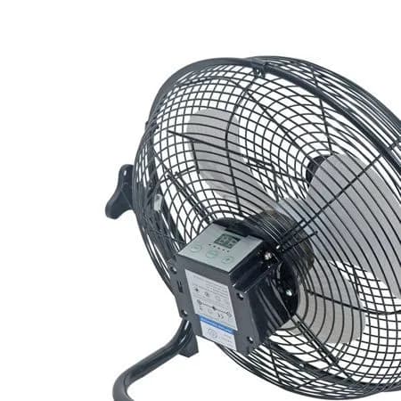 מאוורר סולארי מקצועי 30W "12 נטען וכולל טעינה יוצאת
