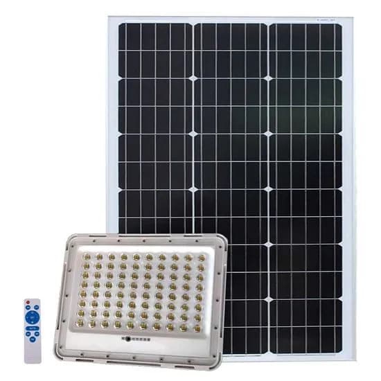 פרוז'קטור סולארי 200W כולל 3 גווני הארה: צהוב, לבן חם ולבן קר