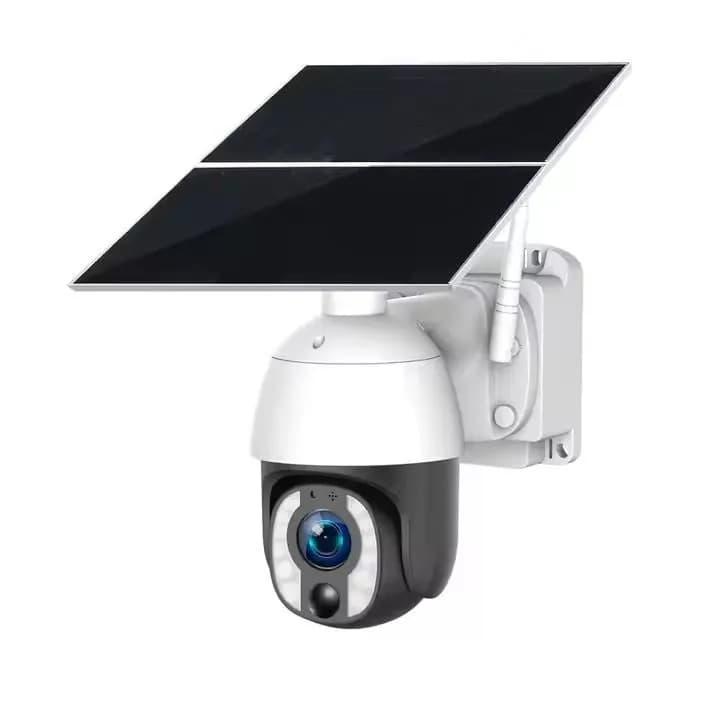 מצלמת אבטחה סולארית סלולרית PTZ 5MP עם זום X20